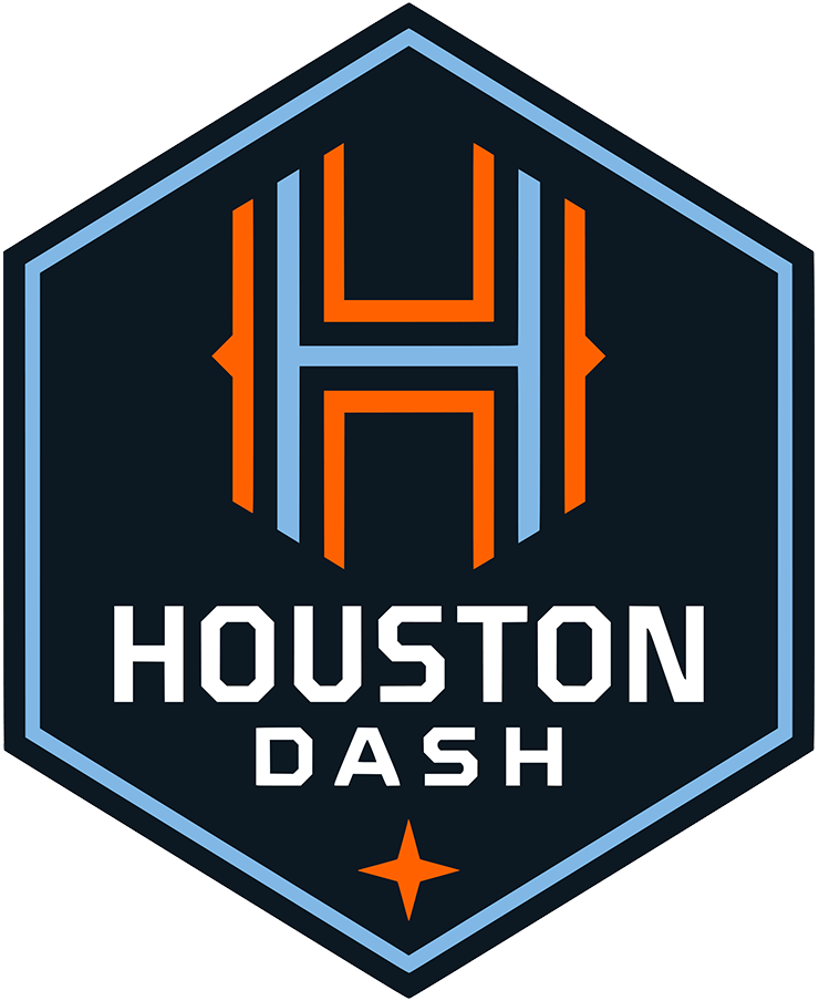Houston Dash 2021-Pres Primary Logo t shirt iron on transfers